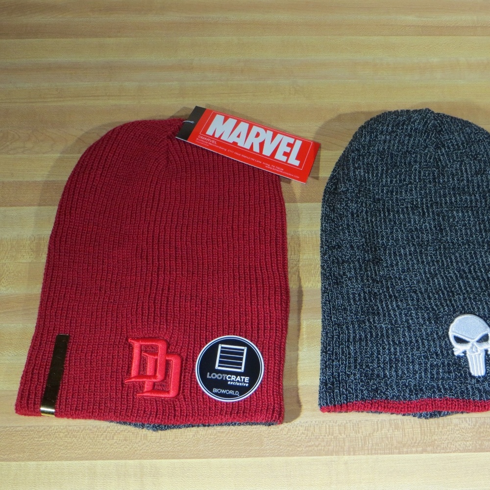DareDevil WInter Hat Beanie Reversible